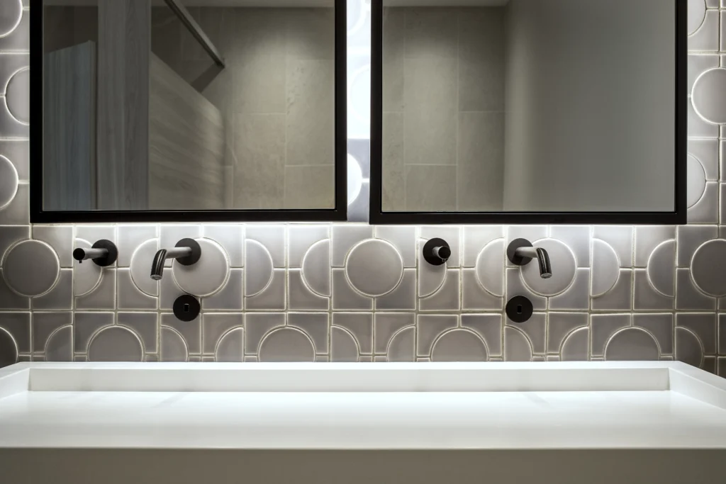 wall-mounted fixture collections: The Channel and The Radius