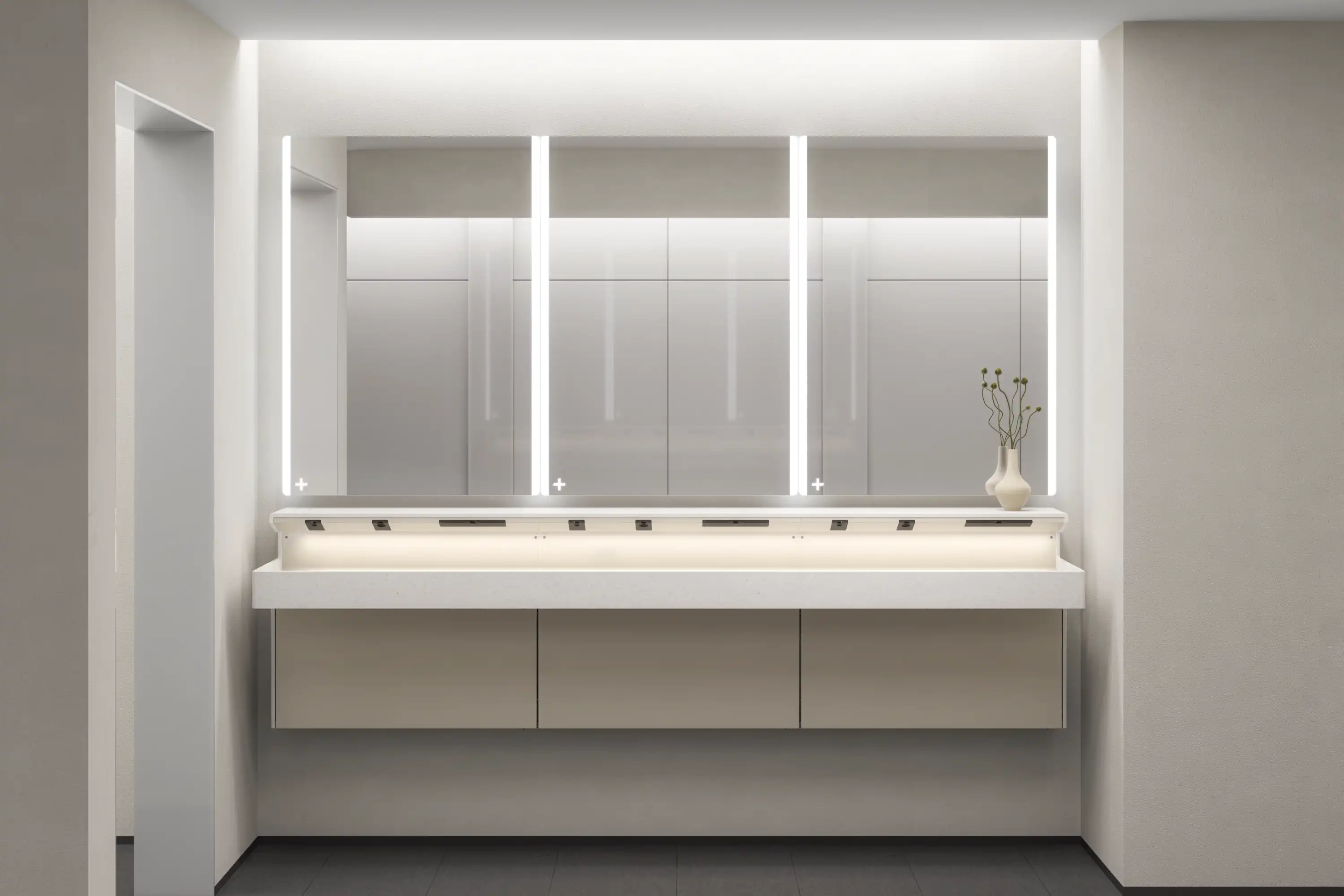 Lumashelf Integrated Sink